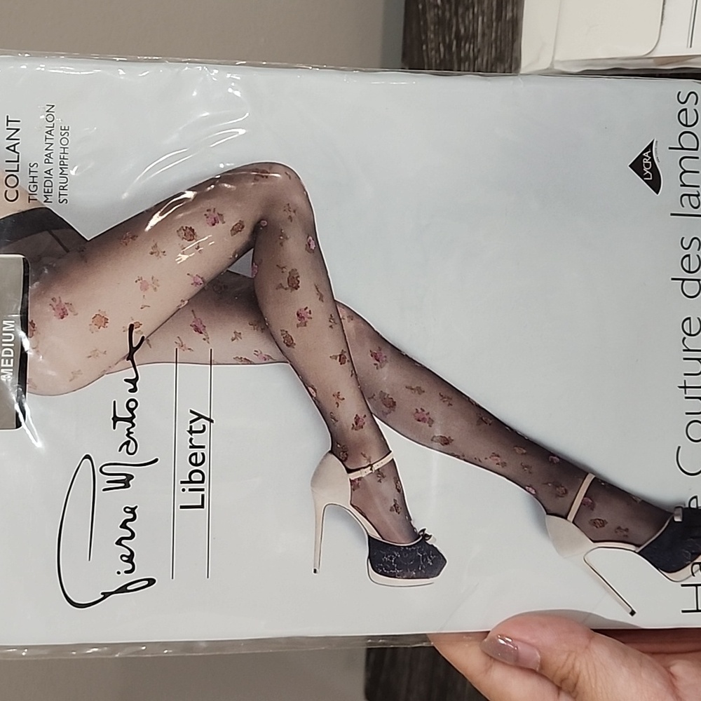Pierre Mantoux Medium Patterned Tights Set - Picture 8 of 9